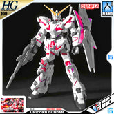 Bandai Gunpla High Grade Universal Century 1/144 HG RX-0 Unicorn Gundam Destroy Mode Plastic Model Action Toy VCA Singapore